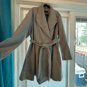 Fashion to Figure Fit and Flare Coat